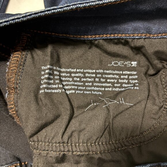 Joe’s Jeans The Honey Curvy Skinny Flawless W32 Dark Wash Stretch Soft Denim - Picture 7 of 13